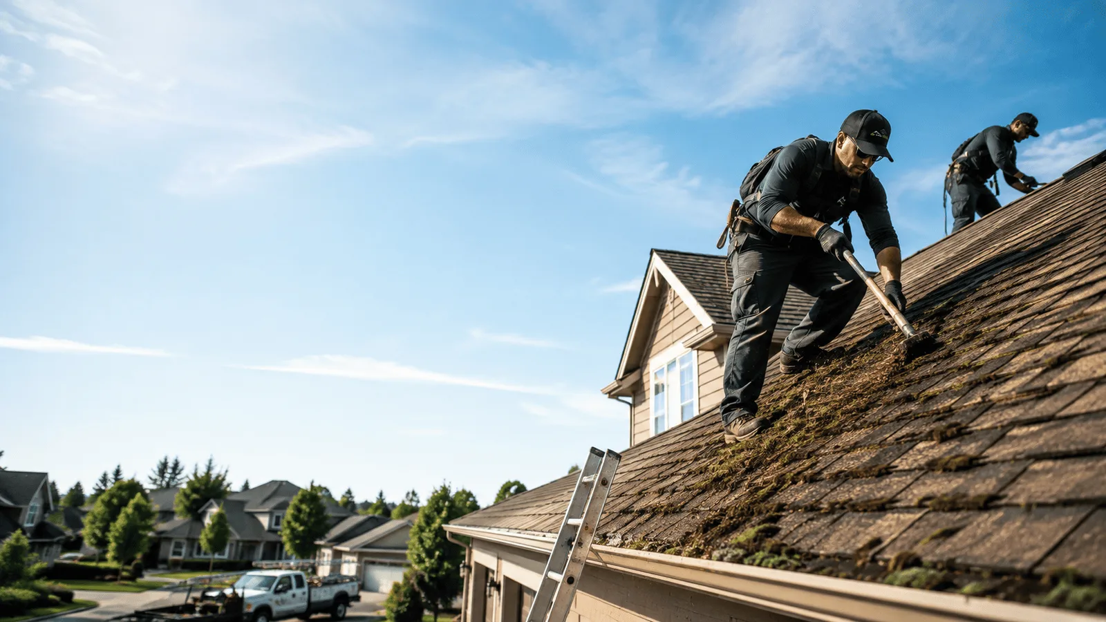 Roof Moss Removal in Ames, NE near me